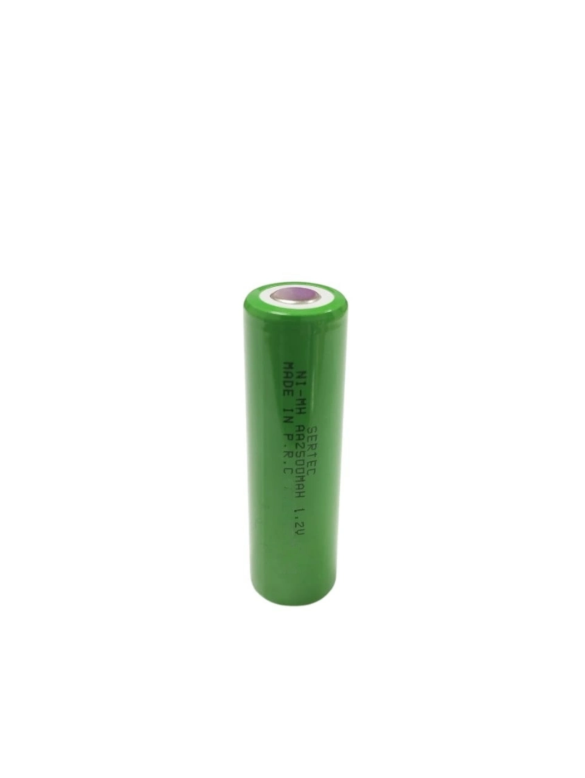 - 1.2v 2500 Mah - Aa - Nı-mh Şarjlı Pil - (başsız / Flat Head)