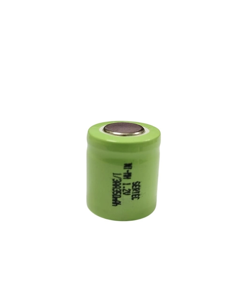 - 1.2v 350 Mah - 1/3aa - Ni-mh Şarjlı Pil - (başsız / Flat Head)