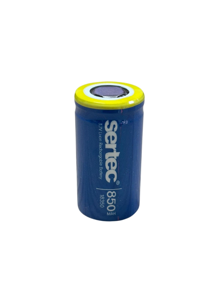 18350 3.7v 850 Mah Li-ıon Şarjlı Pil - 1c