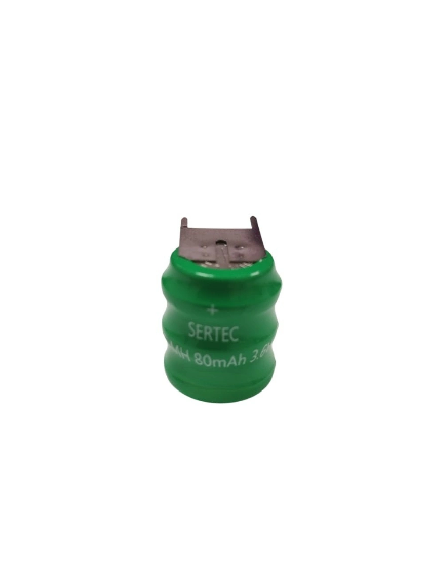 - 3.6v 3s1p 80 Mah 3 Pin  Nı-mh Buton Pil