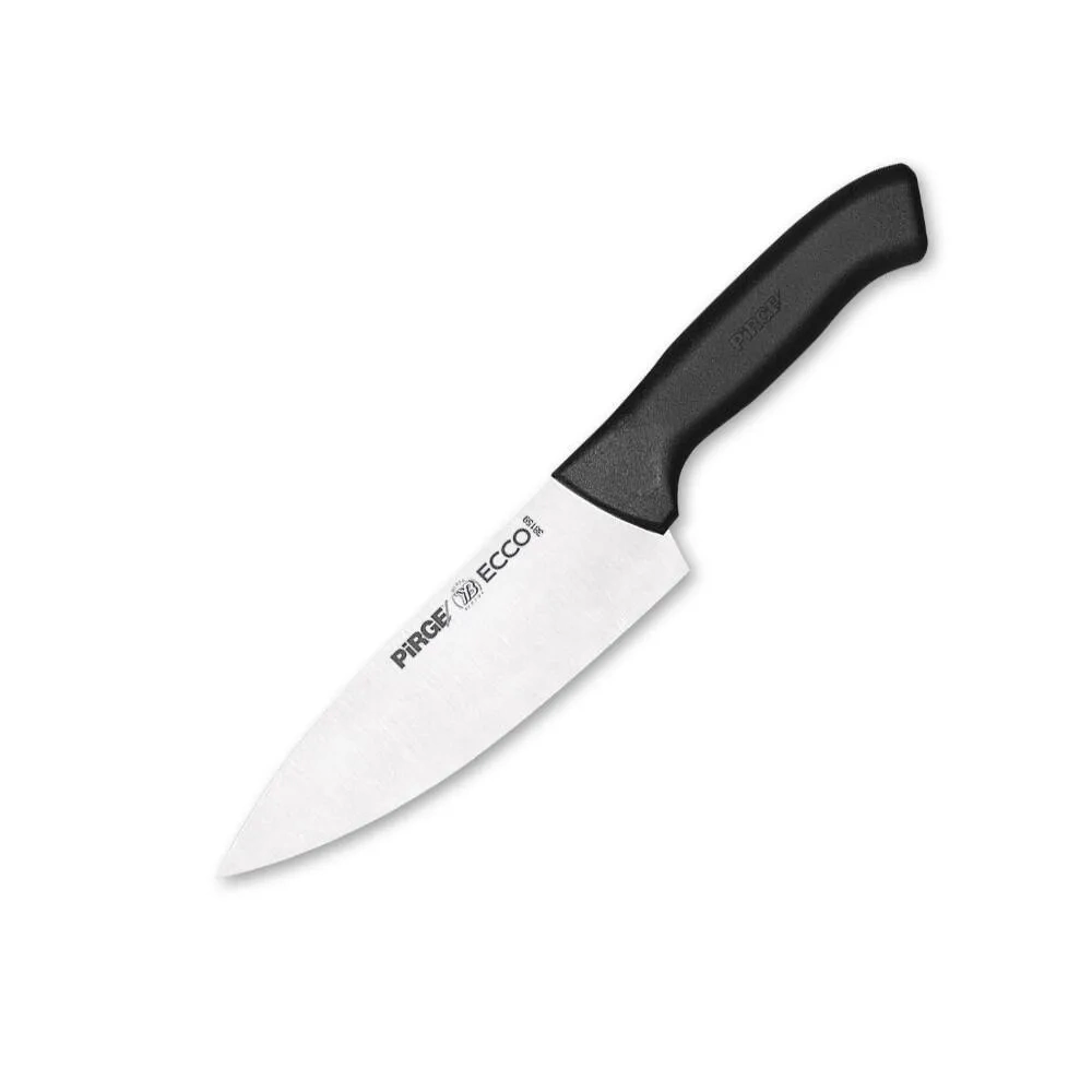 38159 Ecco Şef Bıçağı 16 Cm - Siyah