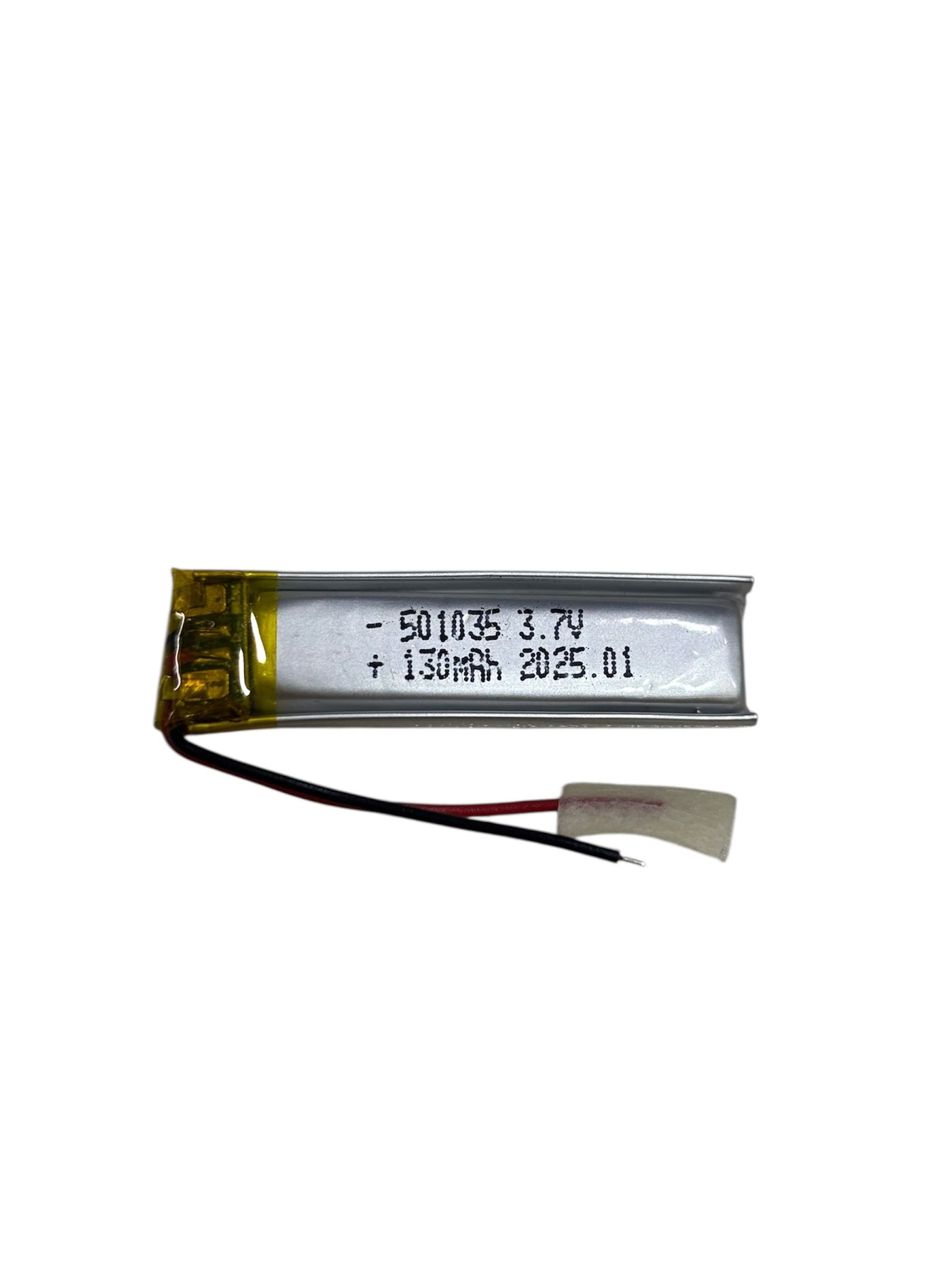 501035 3.7v 130mah Li-polymer Pil (devreli/1.5a)