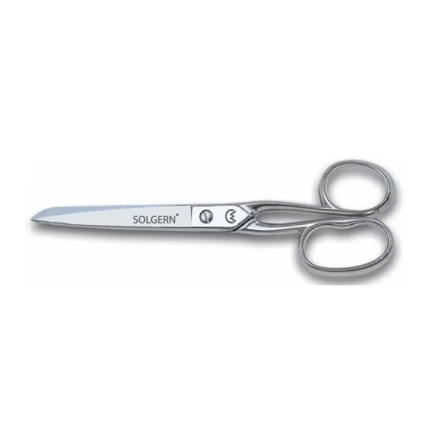 A122-8 Ev Ve Saya Makası No: 8 İnç / 20,32cm - Nikel Kaplama
