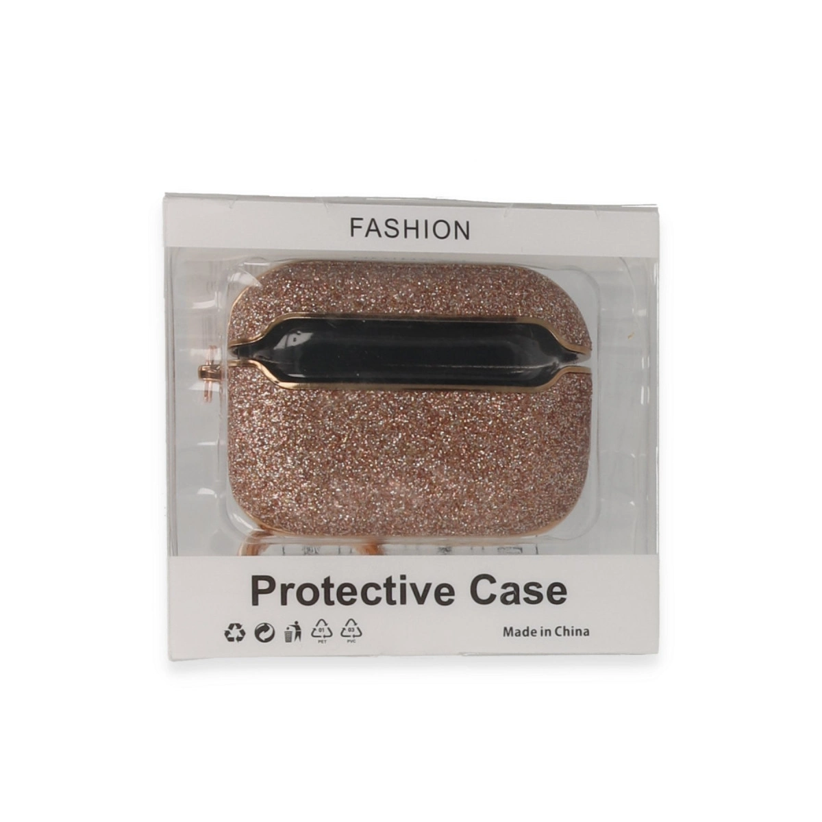 Airpods 3 (3.nesil) Spell Simli Kılıf - Rose Gold