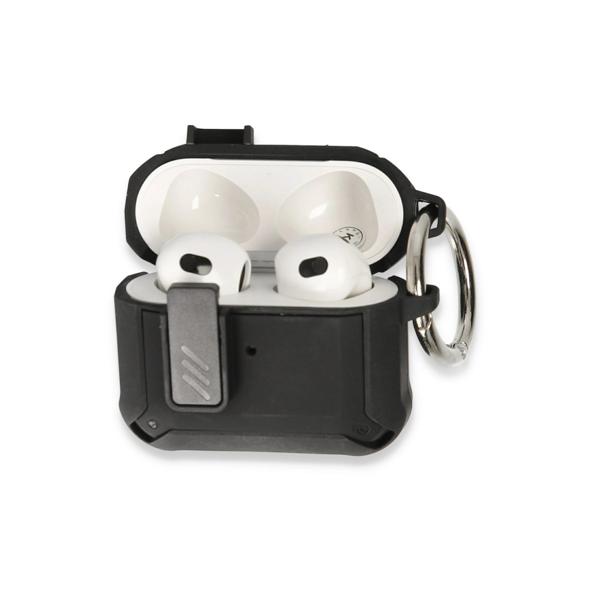 Airpods 3 (3.nesil) Truva Kılıf - Siyah