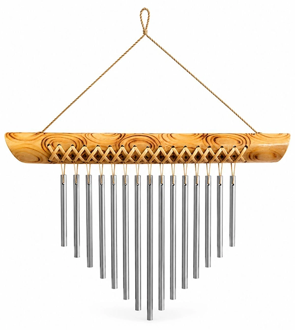 Bambu Metal Çubuklu Rüzgar Çanı No:1047