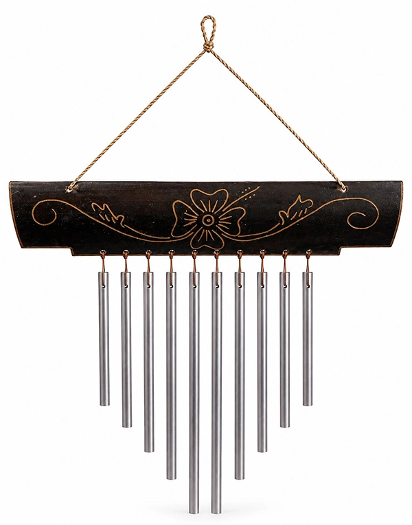 Bambu Metal Çubuklu Rüzgar Çanı No:1048