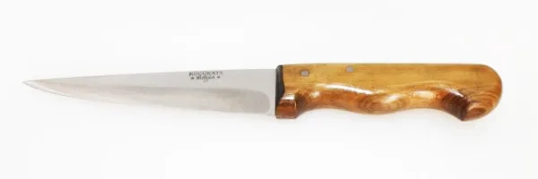 Bursa İnce Sivri Kasap Bıçağı No:2, 15,5 Cm - Ahşap Sap