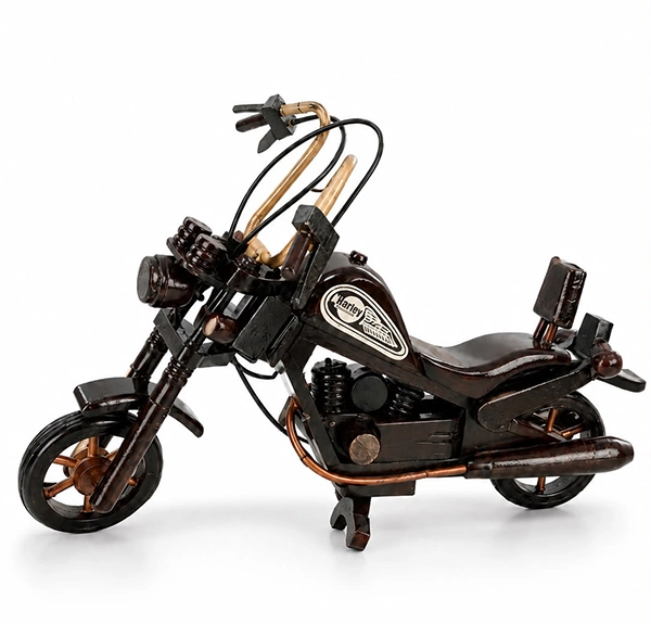 Dekoratif Ahşap Harley Motor Küçük Boy No:1140