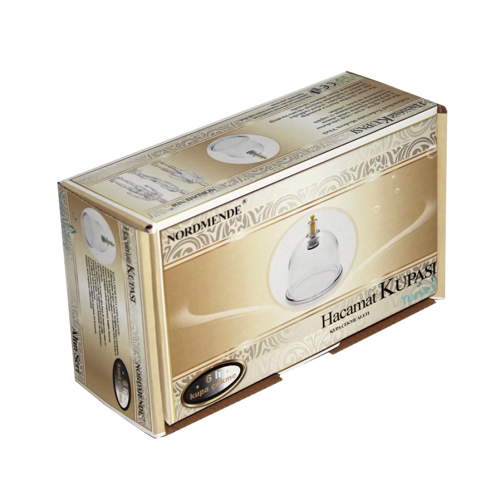 Hacamat Masaj Kupası 639lı Set | Vakumlu Kupa Masaj Seti | Silikon Başlıklı Manuel Pompalı Masaj Kupaları.