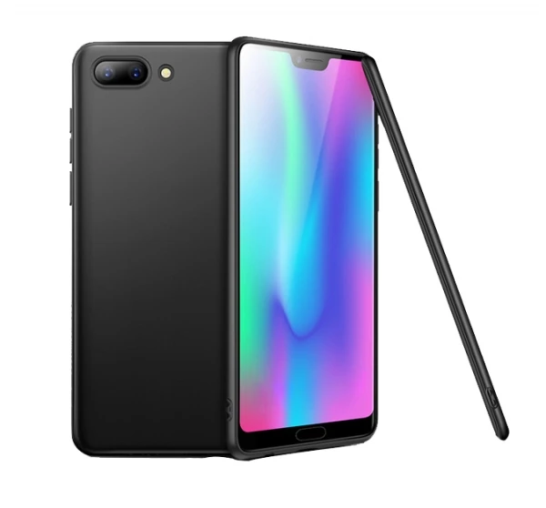 Huawei Honor 9i Slim Fit Soft Premium Silikon Kamera Korumalı Kılıf