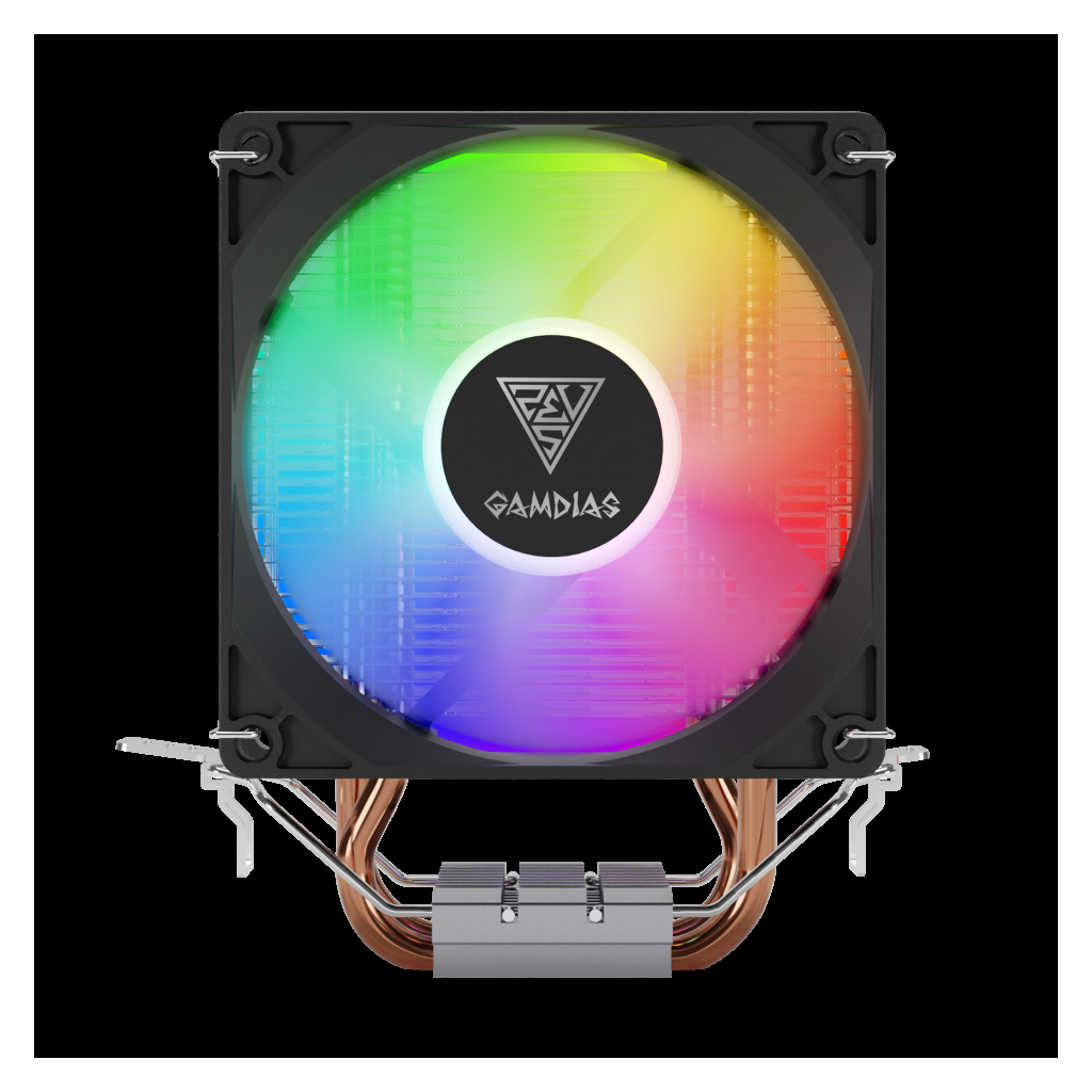 GAMDIAS BOREAS E1-210 Lite 92mm CPU  Kule Tipi Hava Soğutma Doğrudan Temas Teknolojisine Sahip 2 adet Gelişmiş Bakır Isı Borusu (AMD AM5 ve INTEL Tüm işlemciler ile uyumlu)(1923)