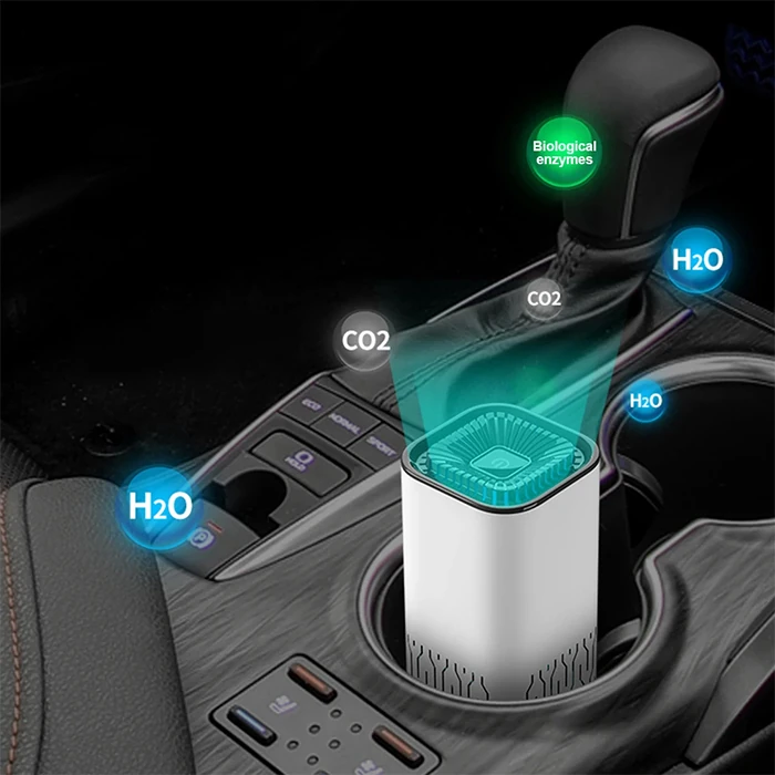 Ally K2 araç içm Mini Hava Temizleyici Araba Ev Ofis Taşınabilir Air Purifier