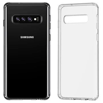 Baseus Galaxy S10 Simple Ultra İnce  Kamera Korumalı Silikon Kılıf