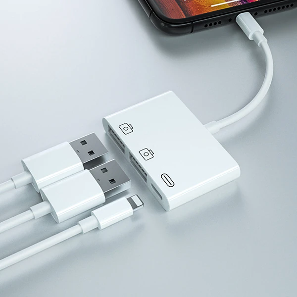 ALLY 3in1 İPhone/İPAD lightning To Usb Kamera Okuyucu