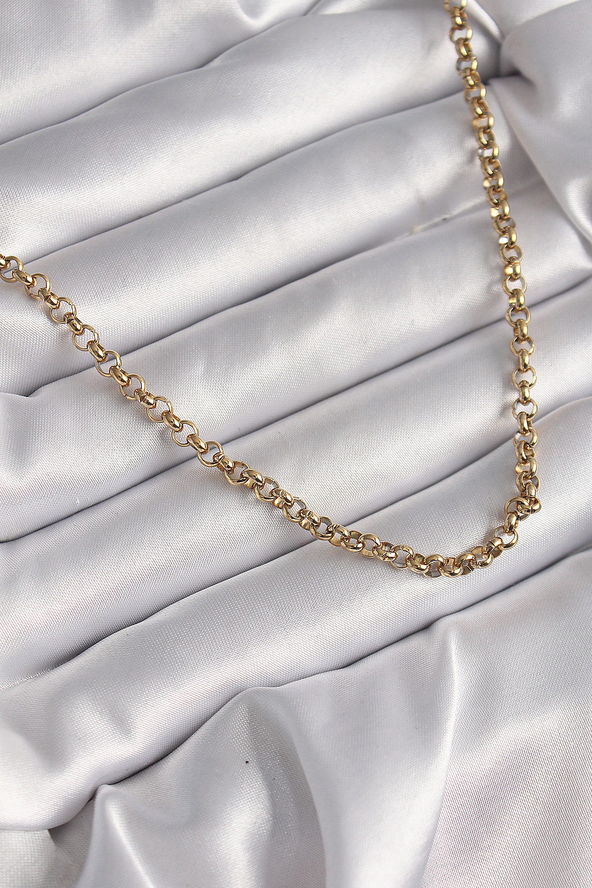 316L Çelik Gold Renk Kadın Kolye 5886