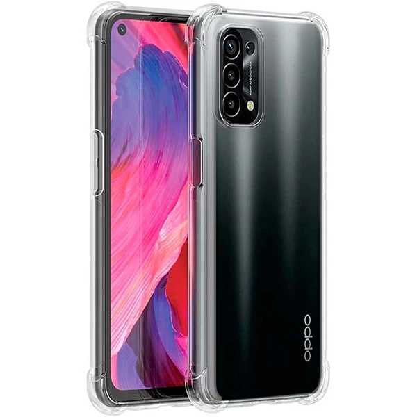OPPO Reno A54 Kamera Korumalı Shockproof Darbe Emici Silikon Kılıf