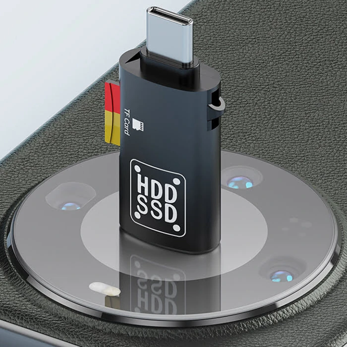 ALLY Type-c to USB + TF Kart Çevirici Otg Adaptör