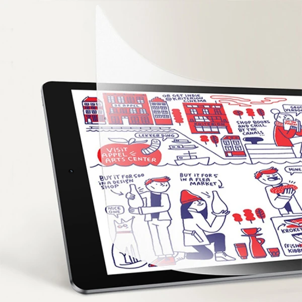 ALLY iPad Air 20202022 10.9 Paper Like Film Darbe Emici Pet Ekran Koruyucu