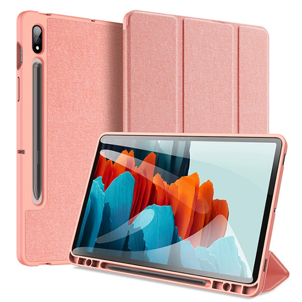 Dux Ducis Galaxy Tab S8 Plus (X800/X806) S7FE (T730/T736B) S7 Plus (T970/T976B) Kılıf Domo Series