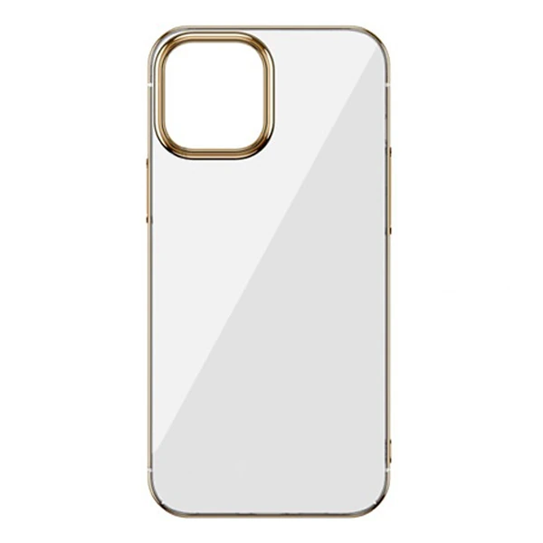 Baseus Glitter İPhone 12/12 Pro Şeffaf Lüx Silikon Kılıf Soft TPU Kılıf