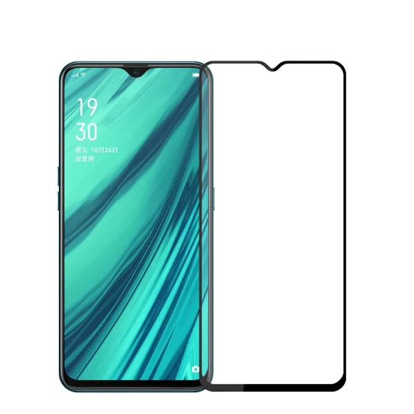 OPPO A9/A5 (2020) 3D Full Glue Tempered Cam Ekran Koruyucu