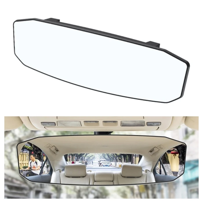 ALLY SD-2415 Kavisli Dışbükey Geniş Açılı Araç Dikiz Aynası 299x90mm