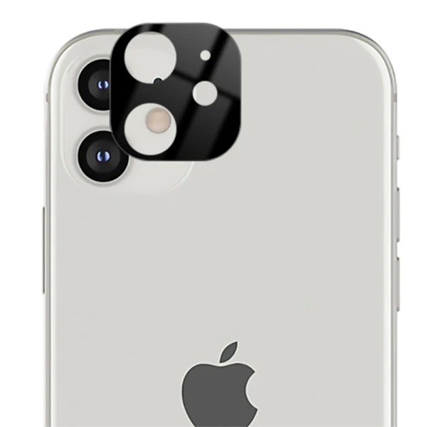 İPhone 12 Mini 3D full Kaplama Tempered Cam Kamera Koruyucu