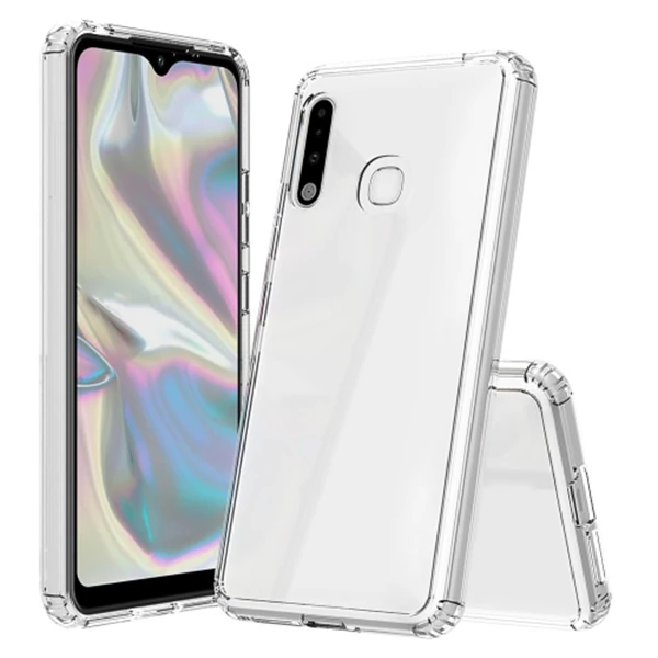 Ally SM Galaxy A70e Anti-Drop Darbe Emici Silikon kılıf Shockproof kılıf