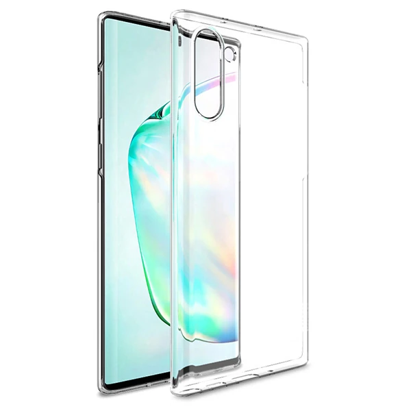 Ally Samsung Galaxy Note 10 Ultra Slim Fit Şeffaf Silikon Kılıf