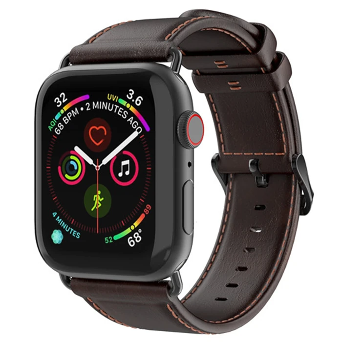 Dux Ducis Apple Watch 38/40/41MM için Business Deri Kayış Kordon