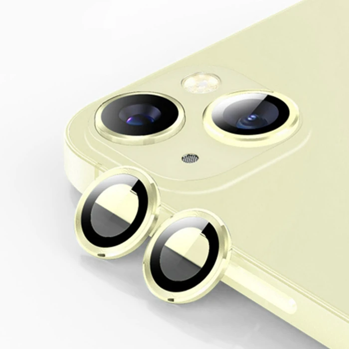 ALLY iPhone 15/15 Plus Tempered Kamera Lens Koruma Camı
