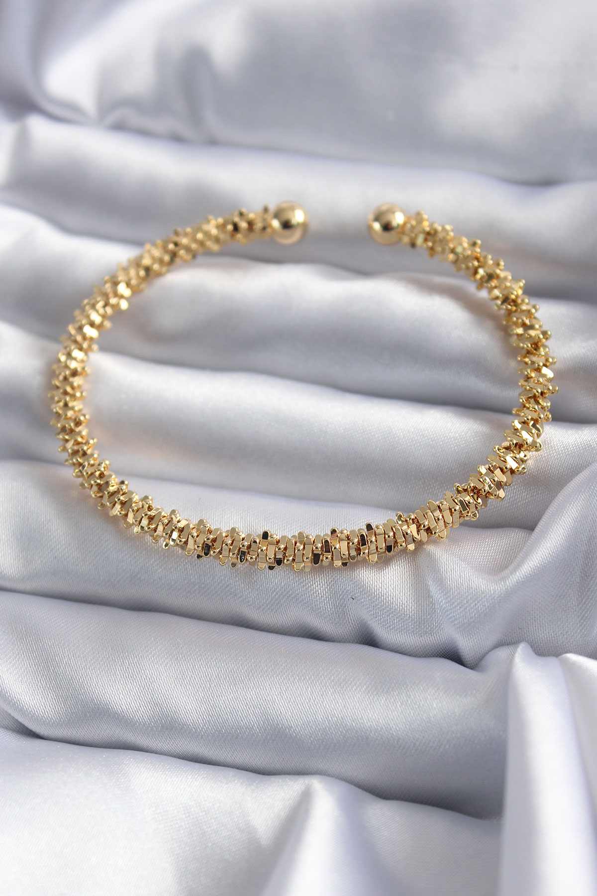 316L Çelik Gold Renk Kadın Bileklik 5886