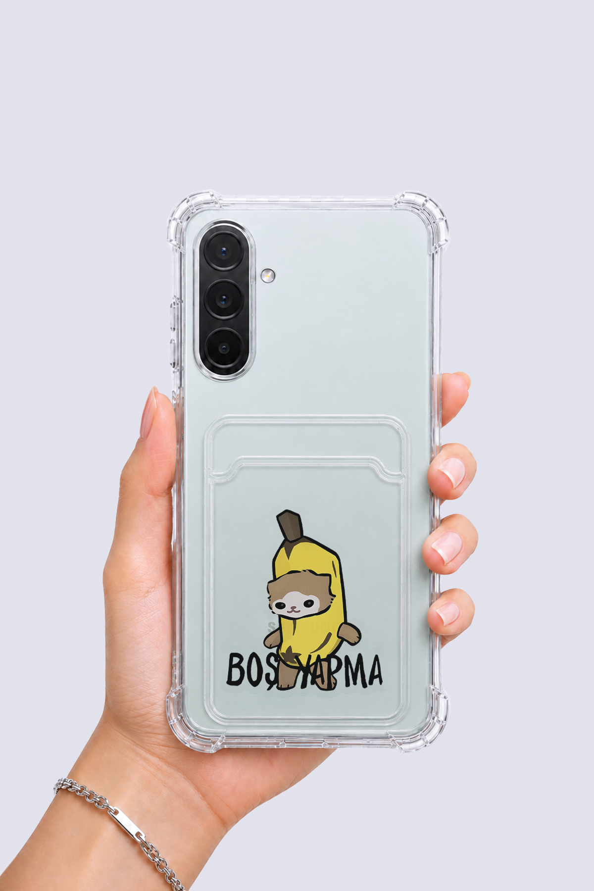 Samsung Galaxy A36 Kartlıklı Boş Yapma Desenli Kılıf