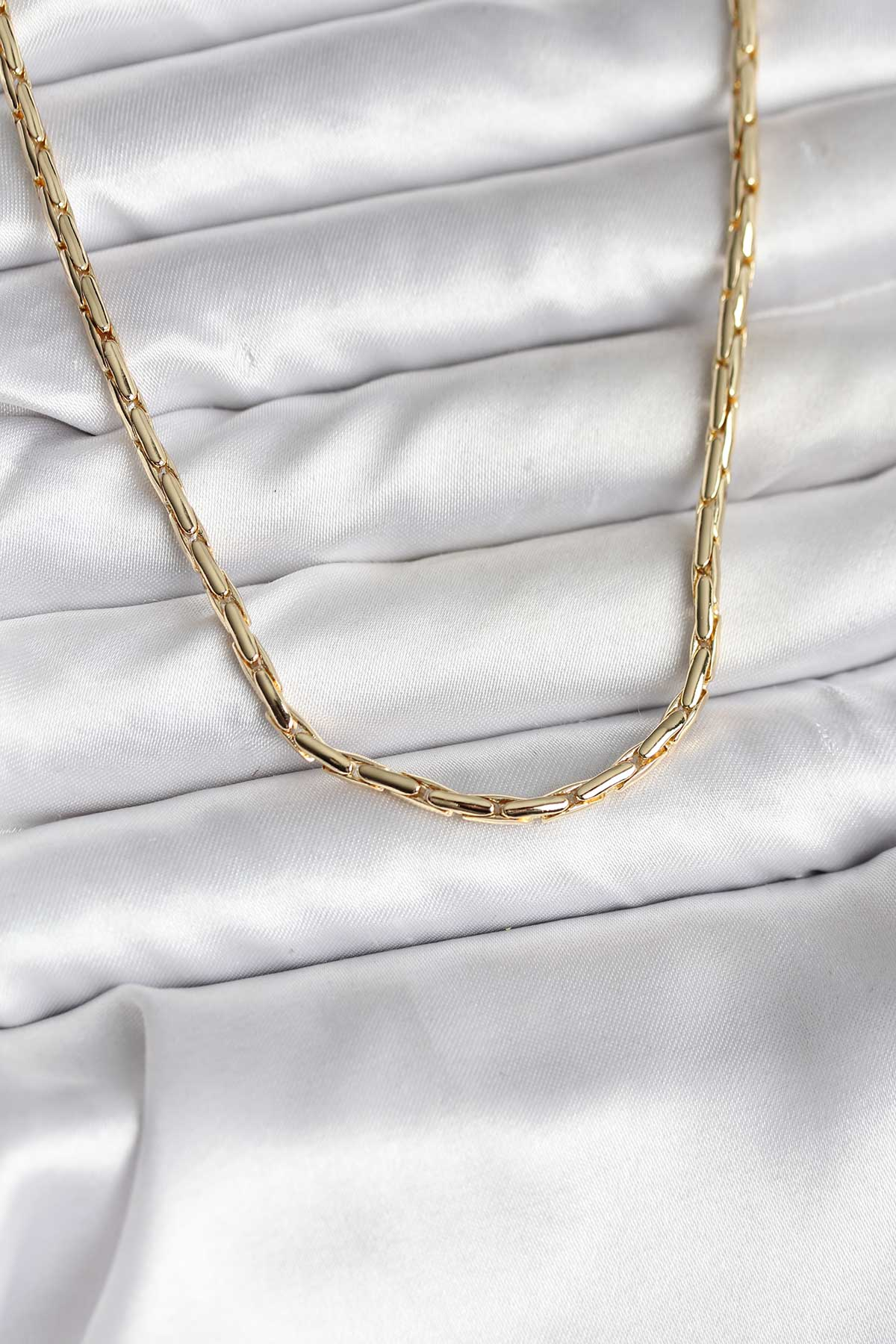 14K Gold Renk Kaplama Model CM Kadın Kolye 5886