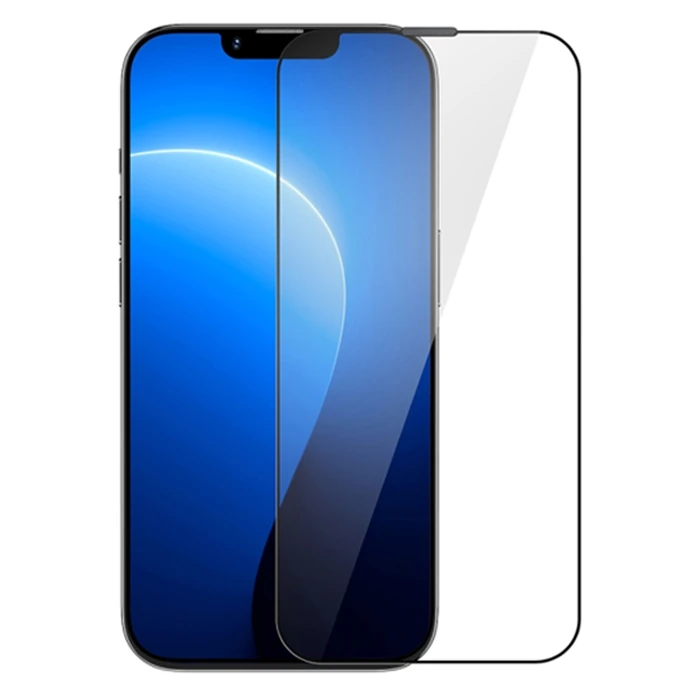 Baseus iPhone 14 Plus/13 Pro Max HD Tempered Full Koruma Cam Ekran Koruyucu