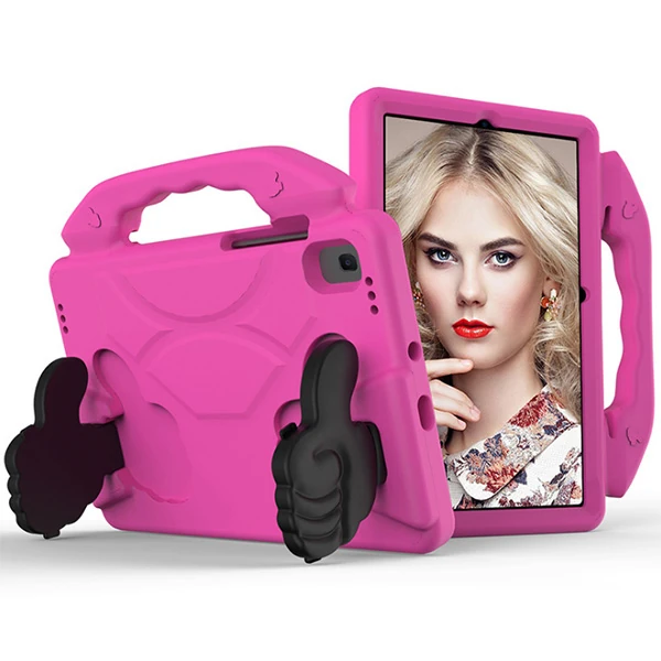 Ally Galaxy Tab S6 Lite P610- P615 Tab 7 10.4 T500-T505 Kılıf Eva Çocuk Shockproof Standlı Taşınabi