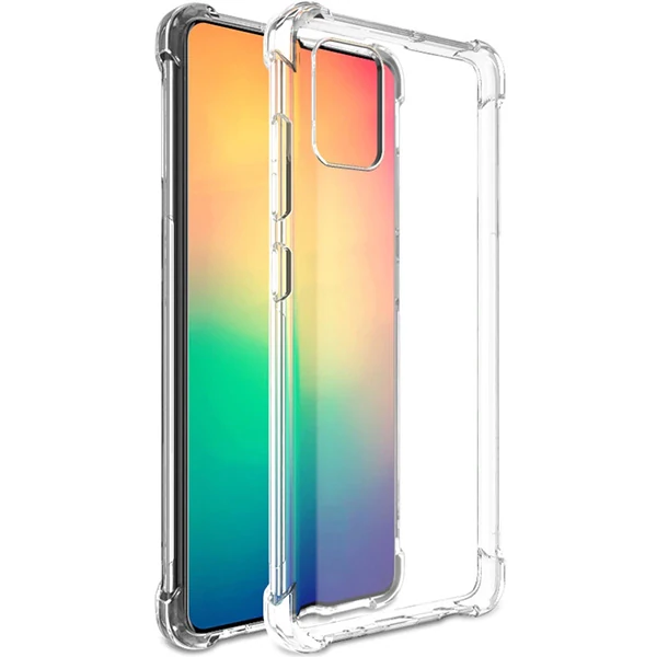 Ally SM Galaxy Note 10 Lite-A81 Anti-Drop Darbe Emici Silikon Kılıf