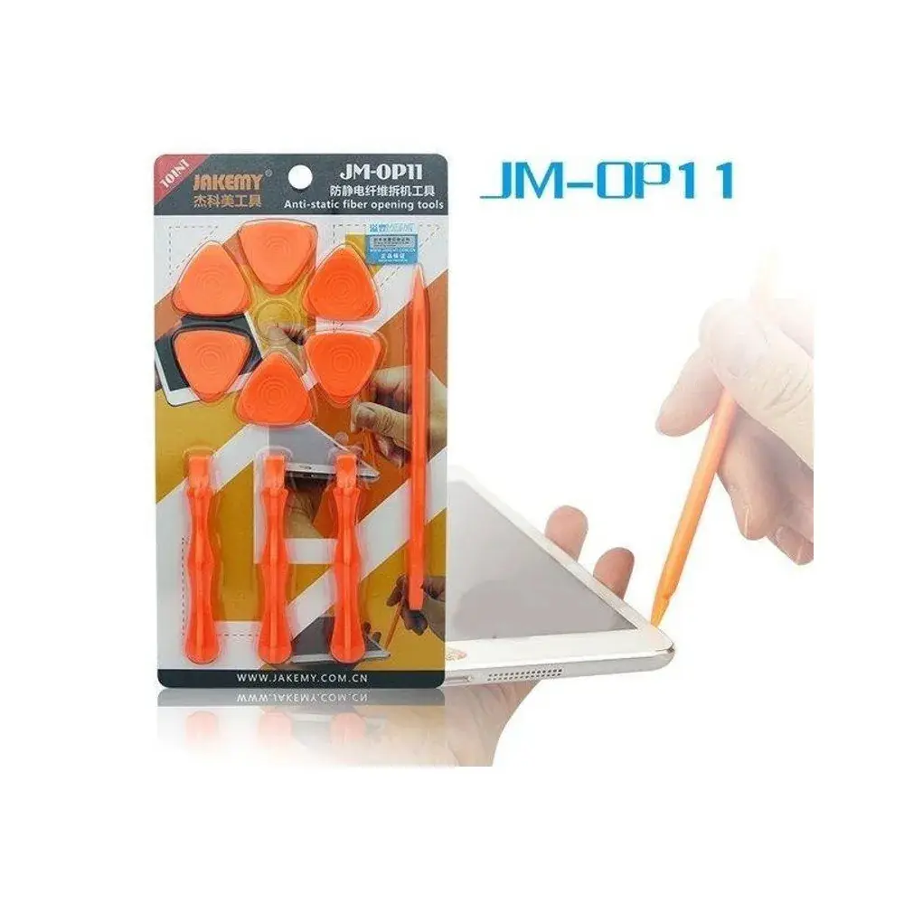 Jakemy Jm-Op11 10in1 Anti Statik Fiber Açma Aparatı Set
