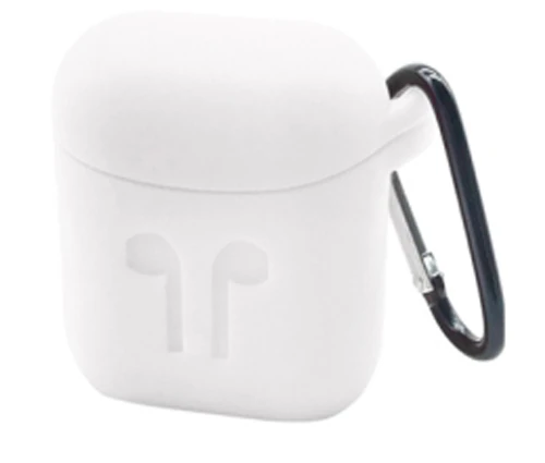 Ally Apple Airpods İçin  Silikon Kılıf Anahtarlıklı