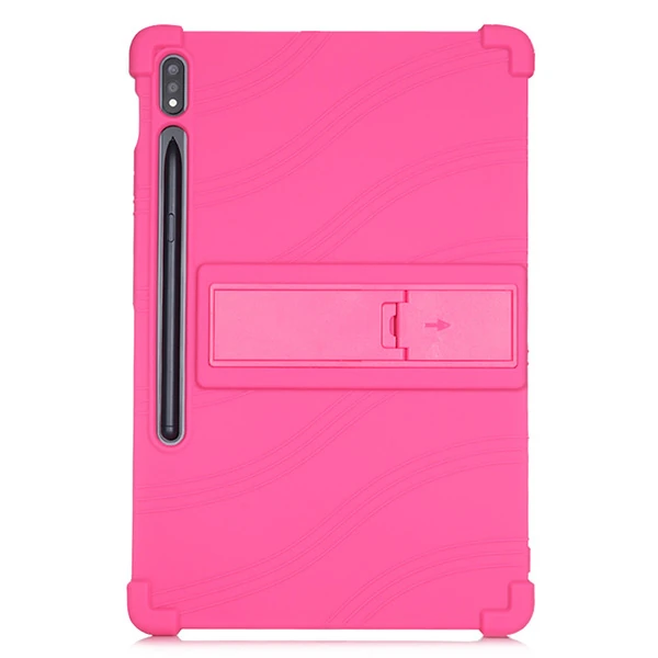 ALLY Galaxy Tab S8 S7 T870 /  T875 11 inç Standlı Silikon Kılıf