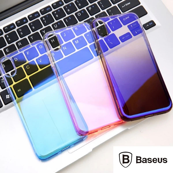 Baseus İPhone Xs Max Glow Case Şeffaf Silikon Kılıf