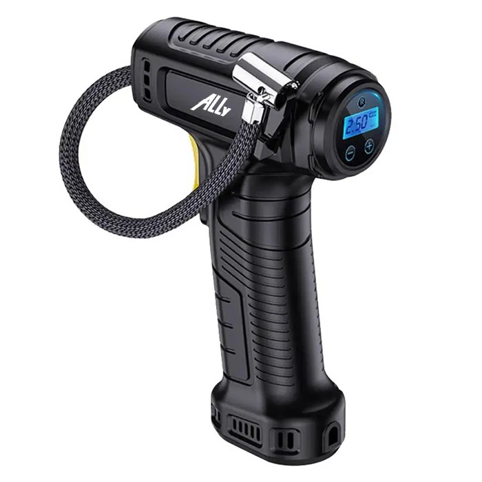 ALLY 120W Kablosuz Basınç Göstergeli Mini Hava Popmpası KompresörST-5007C