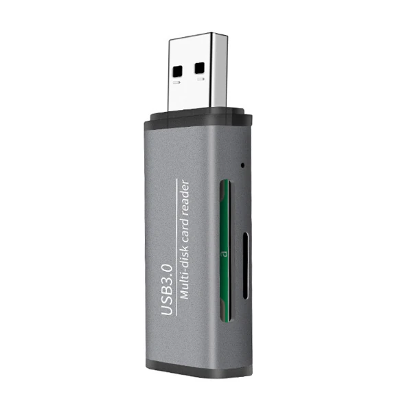 ADS-105 USB 3.0 Hızlı Card Reader SD/TF Hafıza Kart Okuyucu