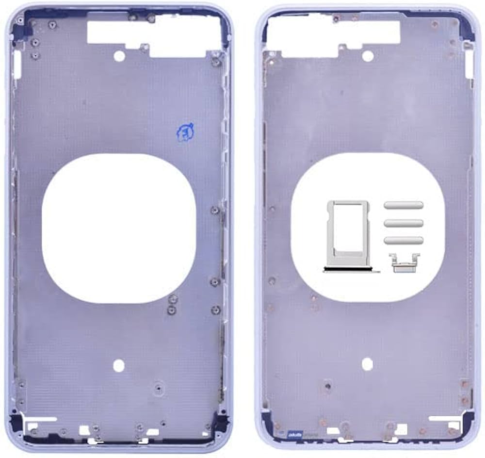 İPhone 8  Plus Orta Kasa Ve Sim Kapağı Tutucu
