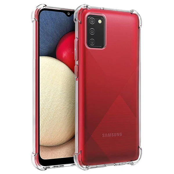 SM Galaxy A02S - M02S Anti-Drop Shockproof Darbe Emici Silikon Kılıf