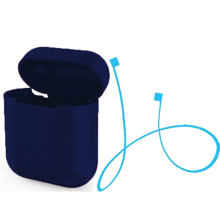 Ally Apple Airpods İçin Renkli Strap Kulaklık Askısı+ Silikon Kılıf