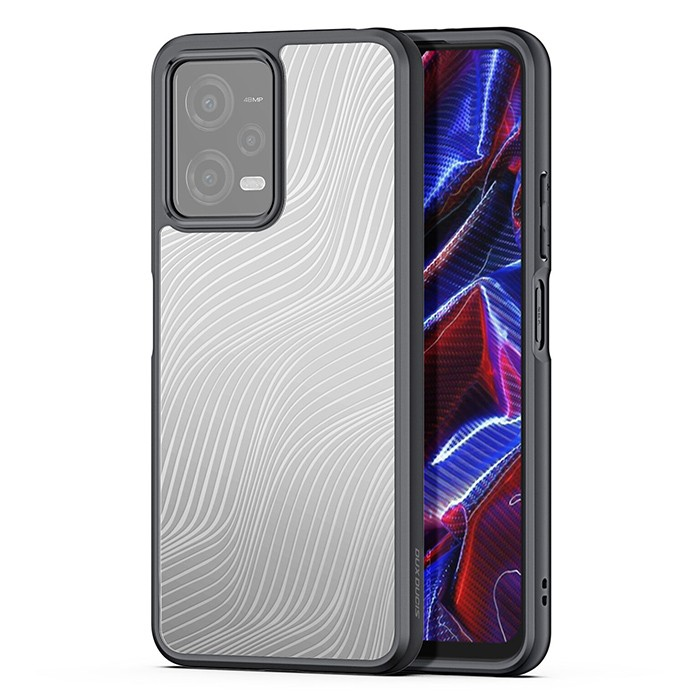 Dux Ducis Redmi Note 12 5G/Note 12R Pro/Poco X5 5G Aimo Series Premium Buzlu Sert PC-TPU Kılıf
