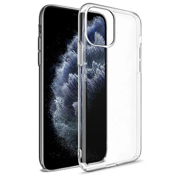 İPhone 11 Pro 5.8 inch 2019 Ultra Slim Fit Şeffaf Silikon Kılıf