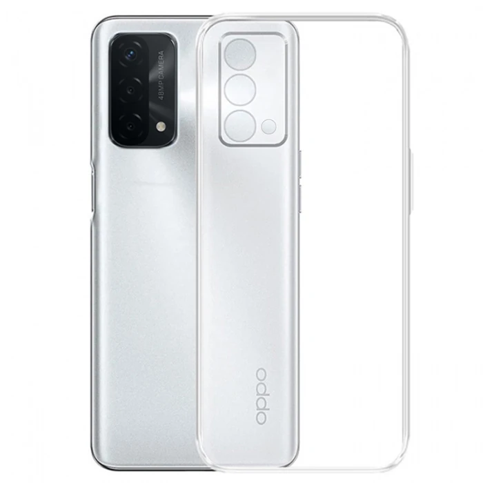 ALLY OPPO A93 5G Kamera Lens Korumalı Şeffaf Silikon Kılıf